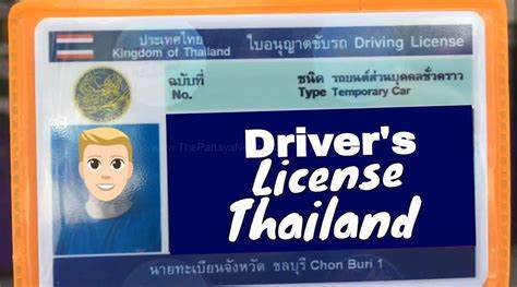 tourist driving license thailand
